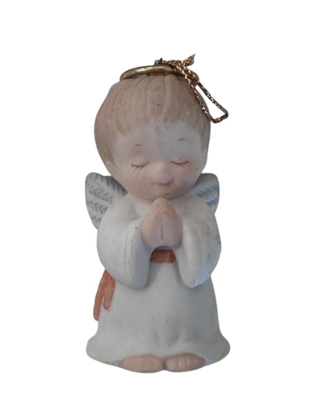Vintage Praying Angel Christmas Ornament